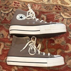 Platform Converse Classic Gray High-Tops